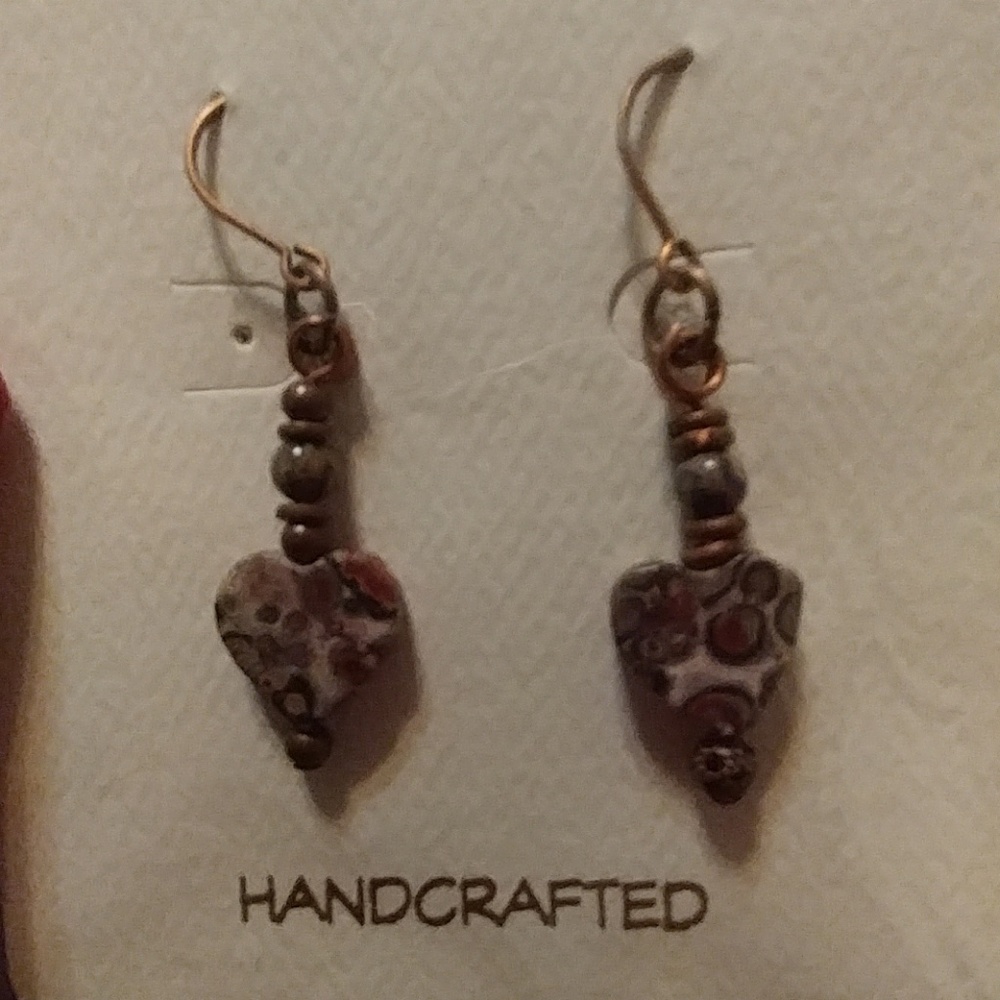 🎈 3 for $30💄Leopard Jasper earrings
